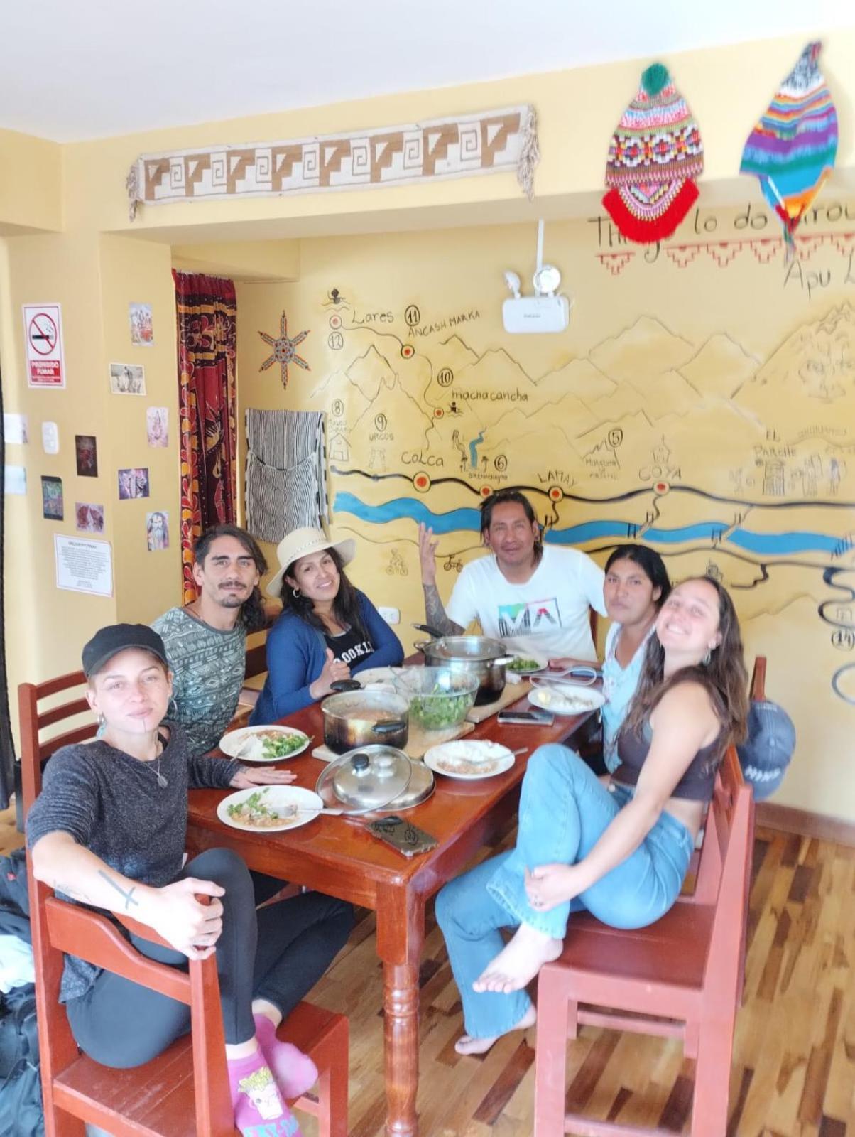 El Parche Rutero Hostel Písac Zewnętrze zdjęcie